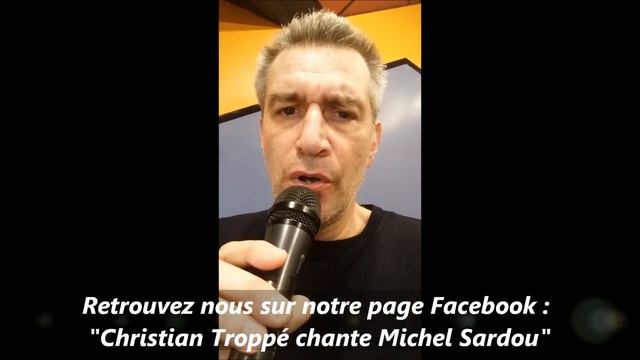 Christian Troppé chante Michel Sardou - Yvelines (78) - Les Yeux de mon Père (HD) смотреть онлайн