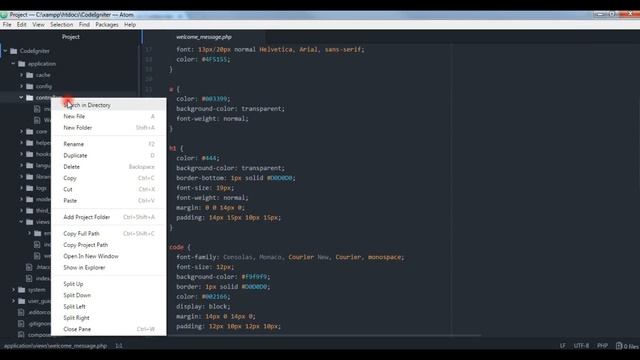 Codeginiter - Tanıtım Ayarlar ve İlk Uygulama смотреть онлайн