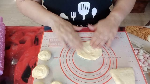 Самое воздушное тесто,делаем,пробуем/домашняя выпечка/