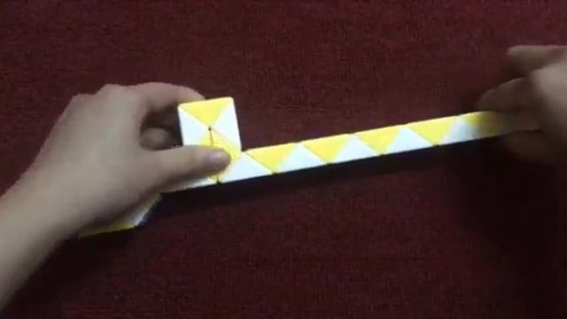 Rubik's Snake or Smiggle Puzzle 36 - Simple Sword смотреть онлайн