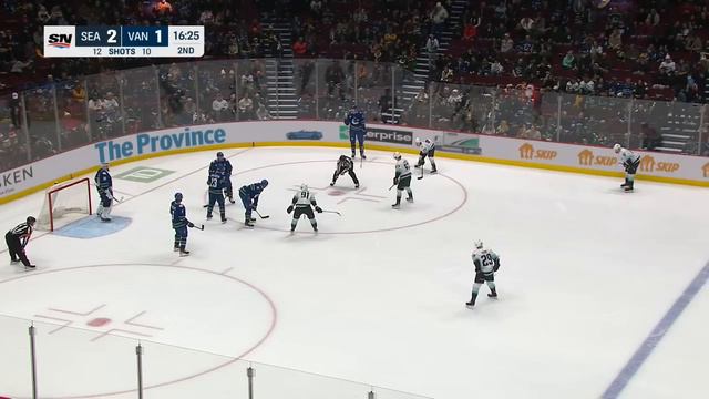 Kraken's Oliver Bjorkstrand And Daniel Sprong Score Two Goals In 10 Seconds vs. Canucks смотреть онлайн