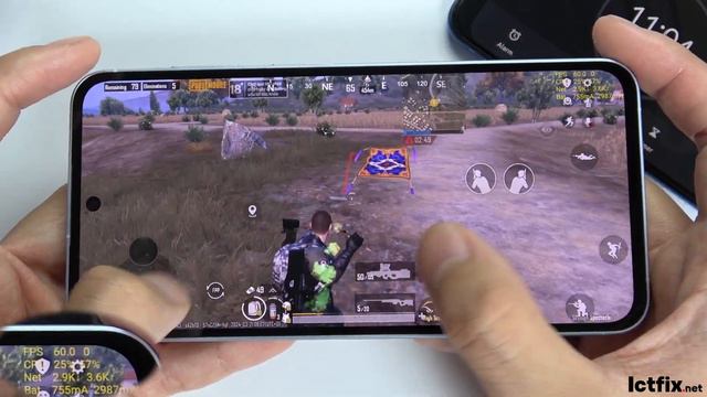 Samsung Galaxy A55 PUBG Mobile Gaming test | Exynos 1480, 120Hz Display смотреть онлайн