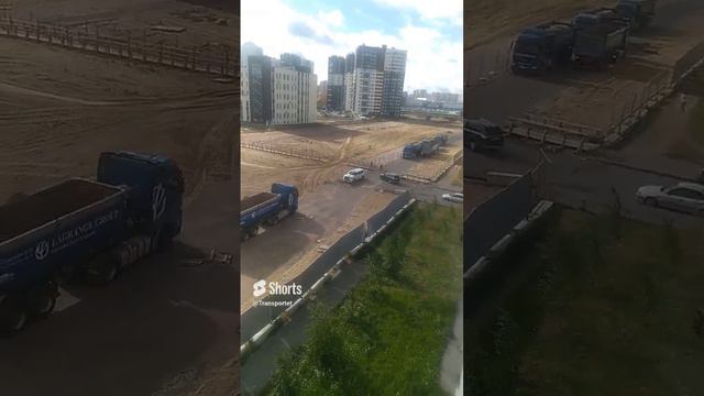 Самосвальчики прибыли #Shorts #тонар #самосвалы #grunwald #schmitz смотреть онлайн