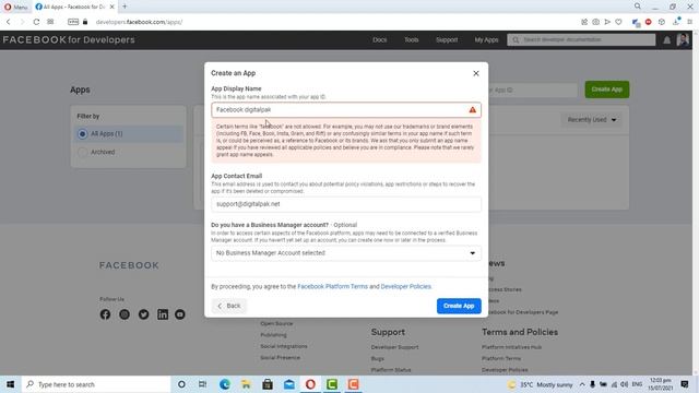 How To Get A Facebook App ID and Secret Key Step By Step 2021 ( New Method ) смотреть онлайн