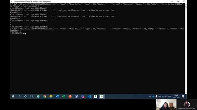 Sala 3 Exportar una base de datos a MONGODB CONSOLA смотреть онлайн