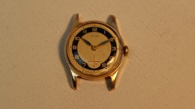 Наручные механические часы ЗИМ алюминий 1960г СССР смотреть онлайн