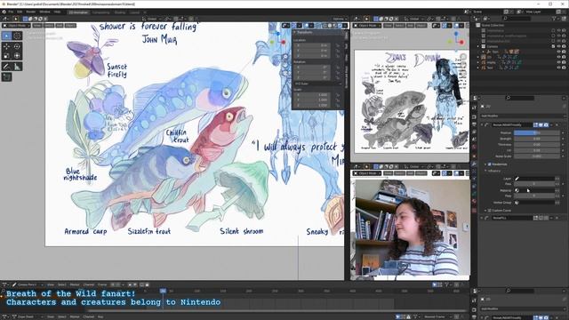 Grease Pencil Noise Modifier: What EVERY Setting Does! (UV, Custom Curve, Scale / Blender 2.92)