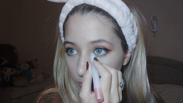 Легкий и креативный макияж на хэллоуин 2020, образ кумихо | Halloween makeup смотреть онлайн