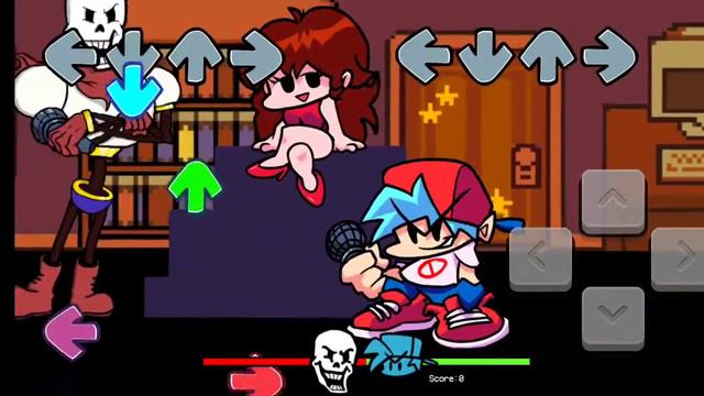 friday night funkin undertale android edition but I fixed papyrus saying come on LINK смотреть онлайн