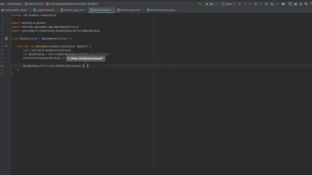 Android: View Binding, configuración e implementación смотреть онлайн