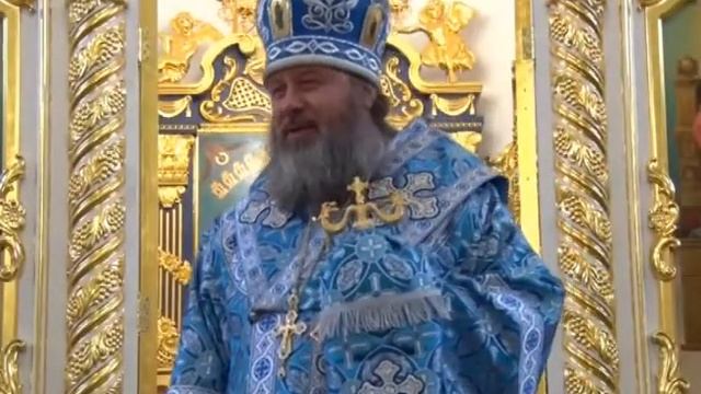 Слово епископа Филарета на встрече Казанской Жадовской иконы Божьей Матери в Ульяновске смотреть онлайн