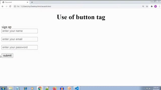 how to button in browser html || front end development 2020 || by soham смотреть онлайн