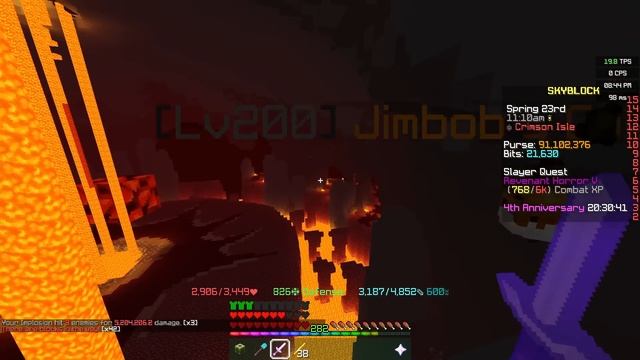 How you can gain combat XP as fast as possible... (Hypixel Skyblock guide) смотреть онлайн