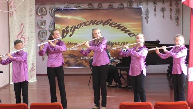 Квинтет флейтистов, Валерий Сапаров "Вспоминая Астора Пьяцолло" смотреть онлайн