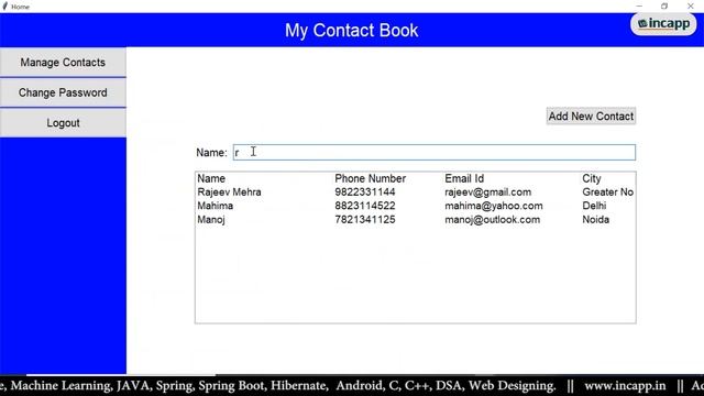 Part-07 Creating GUI Project Using Python | My Contact Book Project | INCAPP | Praveen Chauhan Sir смотреть онлайн