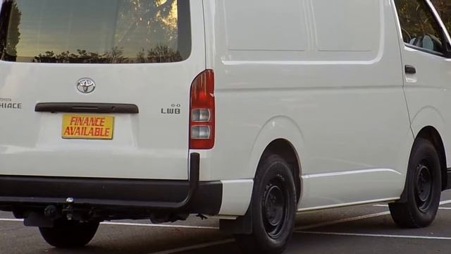 2012 Toyota Hiace KDH201R MY11 LWB White 5 Speed Manual Van смотреть онлайн