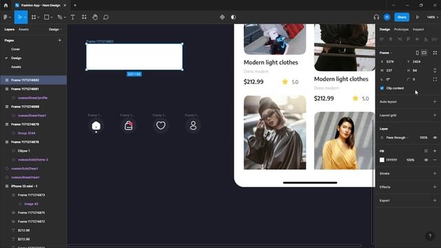 Design a Clothing Store App in Figma - UI Speed Design | Week - 30 смотреть онлайн