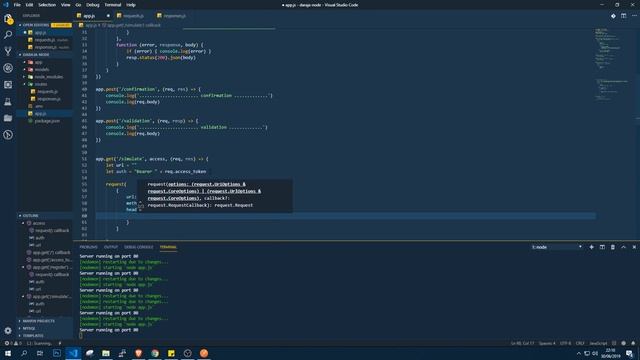 Simulating an M PESA Transaction - Safaricom M Pesa Daraja API and Node JS - Part 5 - Survtech Camp смотреть онлайн
