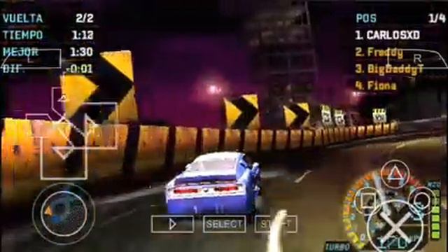 Haciendo unas carreras en Need For Speed Underground Rivals (PPSSPP) смотреть онлайн