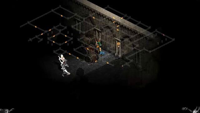 Diablo II: Lord of Destruction - Эпизод 8 "Казармы и тюрьмы" (лайтинг-сорка) [Нормал] смотреть онлайн