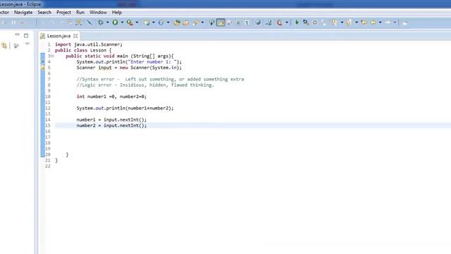 Beginners Java- Lesson 3, Understanding the debugger смотреть онлайн