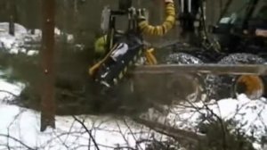 Харвестерные головки AFM на колесных харвестерах