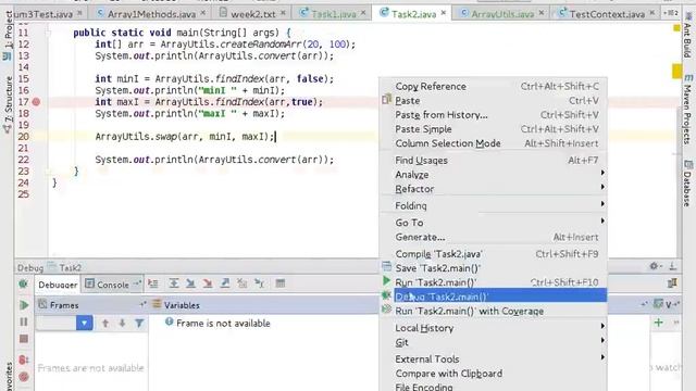 acb19 week3 debug смотреть онлайн