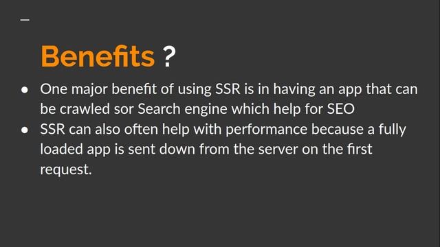React js Hindi Tutorial # 29 Server side rendering introduction | SSR смотреть онлайн