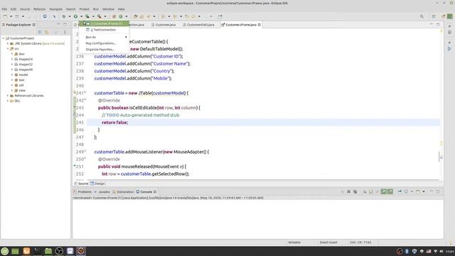 Java Swing with MySQL Step by Step 18 - Finally Test Application смотреть онлайн