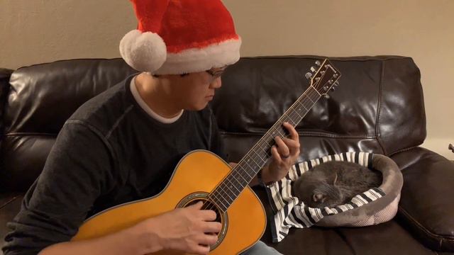 Silent Night Fingerstyle (Yamaha LS -TA) смотреть онлайн