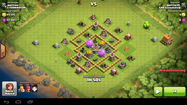 [Clash of Clans] Let's Play - Folge #8 - +1250 Trophäen mit Rathaus 4 [deutsch / german] смотреть онлайн