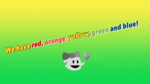 Rainbow SongㅣSong for KidsㅣColors of the Rainbow