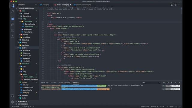 Laravel 8 | Integrasi Admin LTE & Menambahkan Icon Font Awesome смотреть онлайн