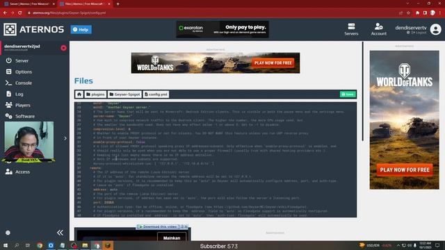 Cara Setting Multiplayer Java dan Bedrock Di Aternos смотреть онлайн