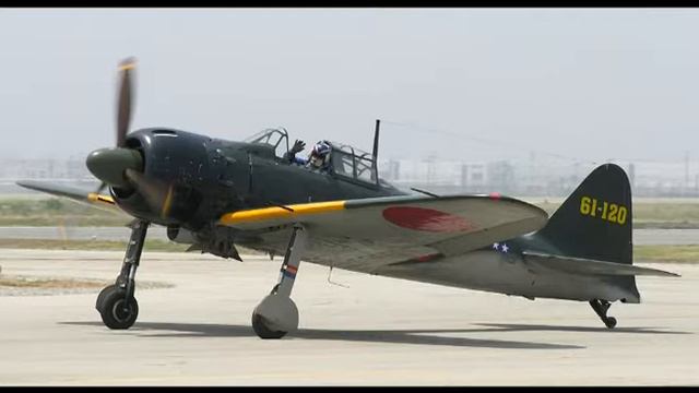 Обзор характеристик самолета - Mitsubishi A6M Zero смотреть онлайн