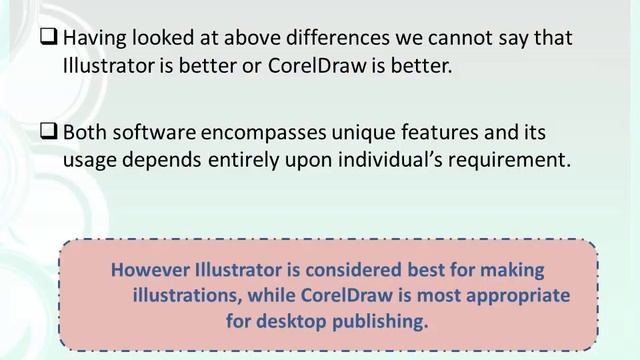 Illustrator vs CorelDraw - A Comparison смотреть онлайн