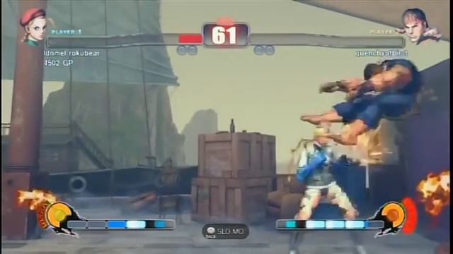 Street Fighter 4 Cammy vs Ryu (Championship Mode) Rokubear смотреть онлайн