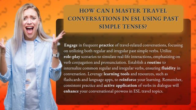 How Can I Master Travel Conversations in ESL Using Past Simple Tenses? смотреть онлайн