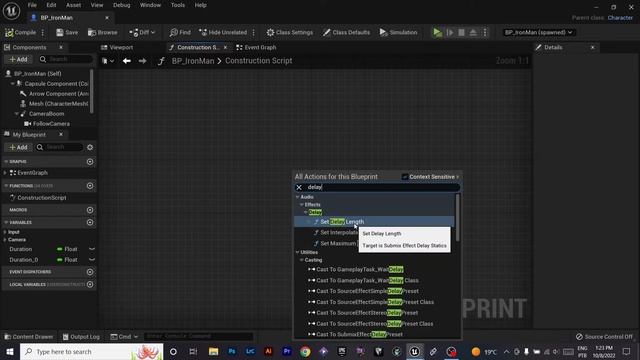 Unreal Engine 5 - Nodes - Controle de Fluxo - Delay e Retriggerable Delay #02 смотреть онлайн