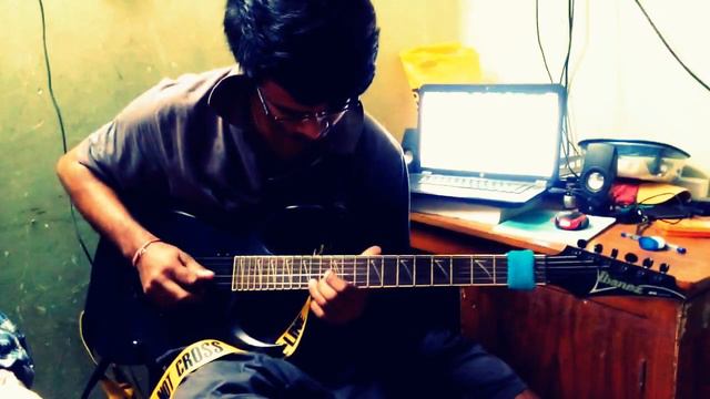 Guitar Solo cover -- Wither(Dream Theater) смотреть онлайн