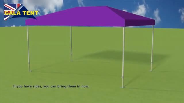 4m X 6m How To Erect A Purple Gala Tent Pro-50 Gala Shade Gazebo Assembly Instructions