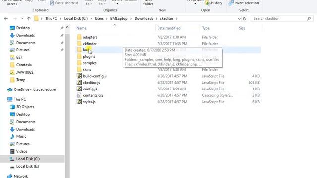 27.1 Tích hợp ckfinder kết hợp cùng ckeditor để upload ảnh hoặc upload file смотреть онлайн