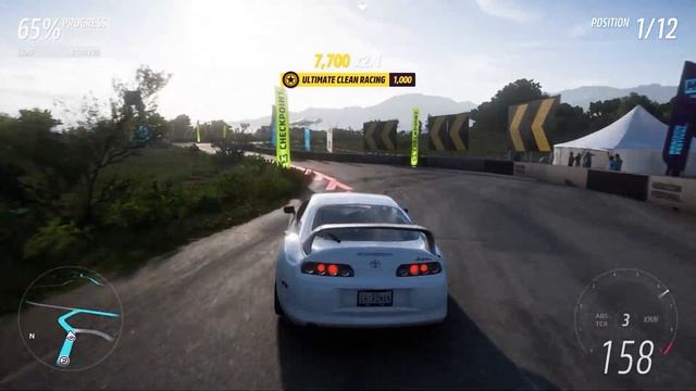 Forza Horizon 5: Toyota Supra RZ 1998 - Riviera Sprint - Gameplay смотреть онлайн