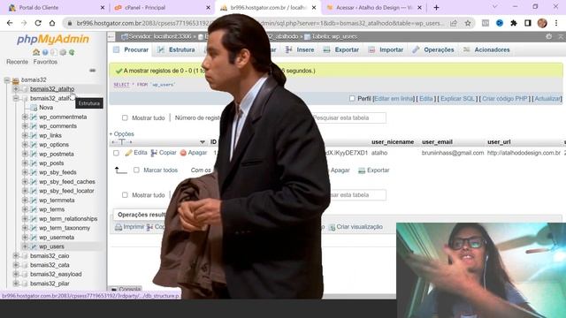 Como alterar a senha do wordpress através do phpmyadmin смотреть онлайн