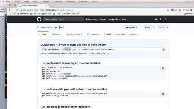 git remote - 깃허브에 리모트 리파짓토리 생성 후 깃 연결하기 смотреть онлайн