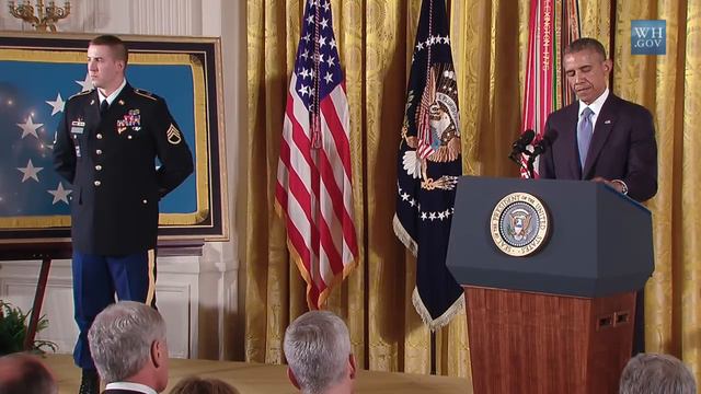 Staff Sgt. Ryan Pitts Receives the Medal of Honor смотреть онлайн