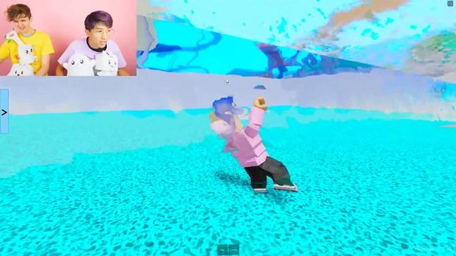 LankyBox Rates EVERY RIDE In The BEST ROBLOX WATER PARK!? (WE GOT BANNED!?) смотреть онлайн