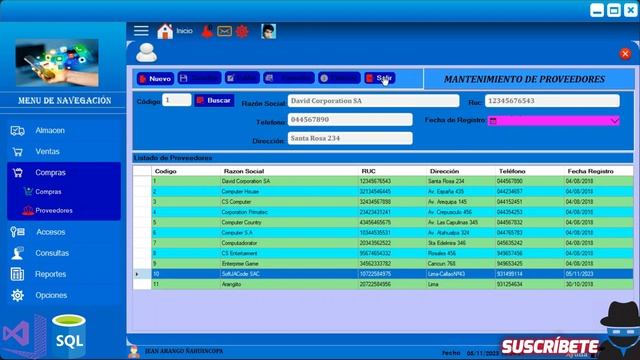 Sistema de Ventas Visual Studio C# y Sql Server con Herramientas de Bunifu смотреть онлайн