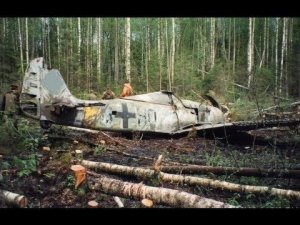 Нашли Cамолет времен второй мировой на поверхности! металлоискатель в деле