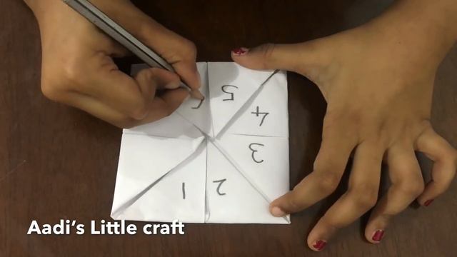 How to make a chip chop//fortune teller//chip chop game//paper craft смотреть онлайн
